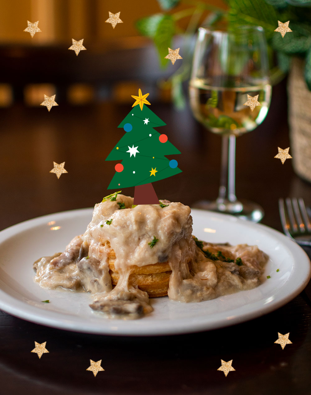 kerst-Pasteitje Kerst bij het Friethuys Schaijk